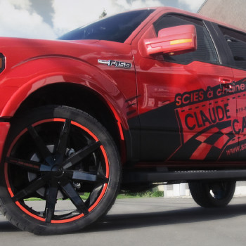 Scies à chaine Claude Carrier Pick up partial wrap