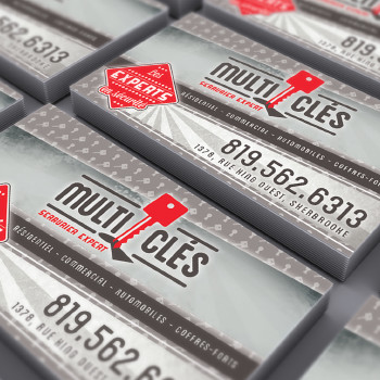 Multi-Clés Serrurier Expert business cards
