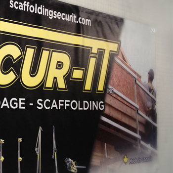 Secur-It Vinyl banners