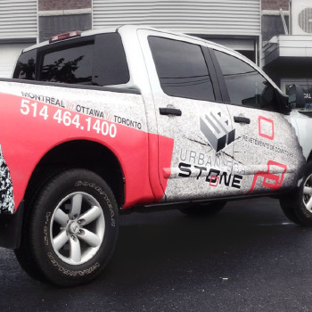 Urban Era Stone Pick Up partial wrap