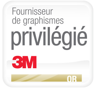 Fournisseur de graphismes privilégié Or 3M